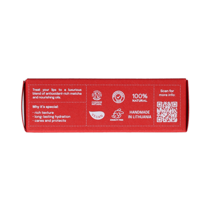 Uoga Uoga Lipbalm matchaberry Extra  4.00 Gram