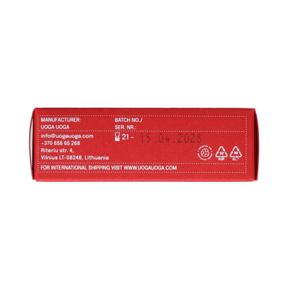 Uoga Uoga Lipbalm matchaberry Extra  4.00 Gram