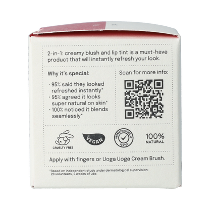 Uoga Uoga Lip & Cheek Flirty  4.00 Milliliter