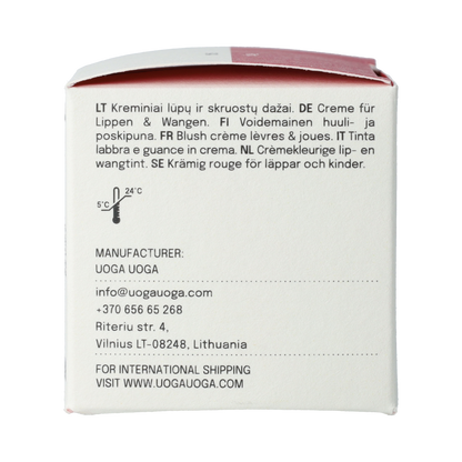 Uoga Uoga Lip & Cheek Flirty  4.00 Milliliter