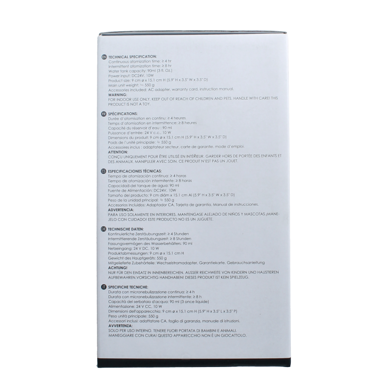 Serene House Aroma diffuser fountain antraciet 1 Stuks