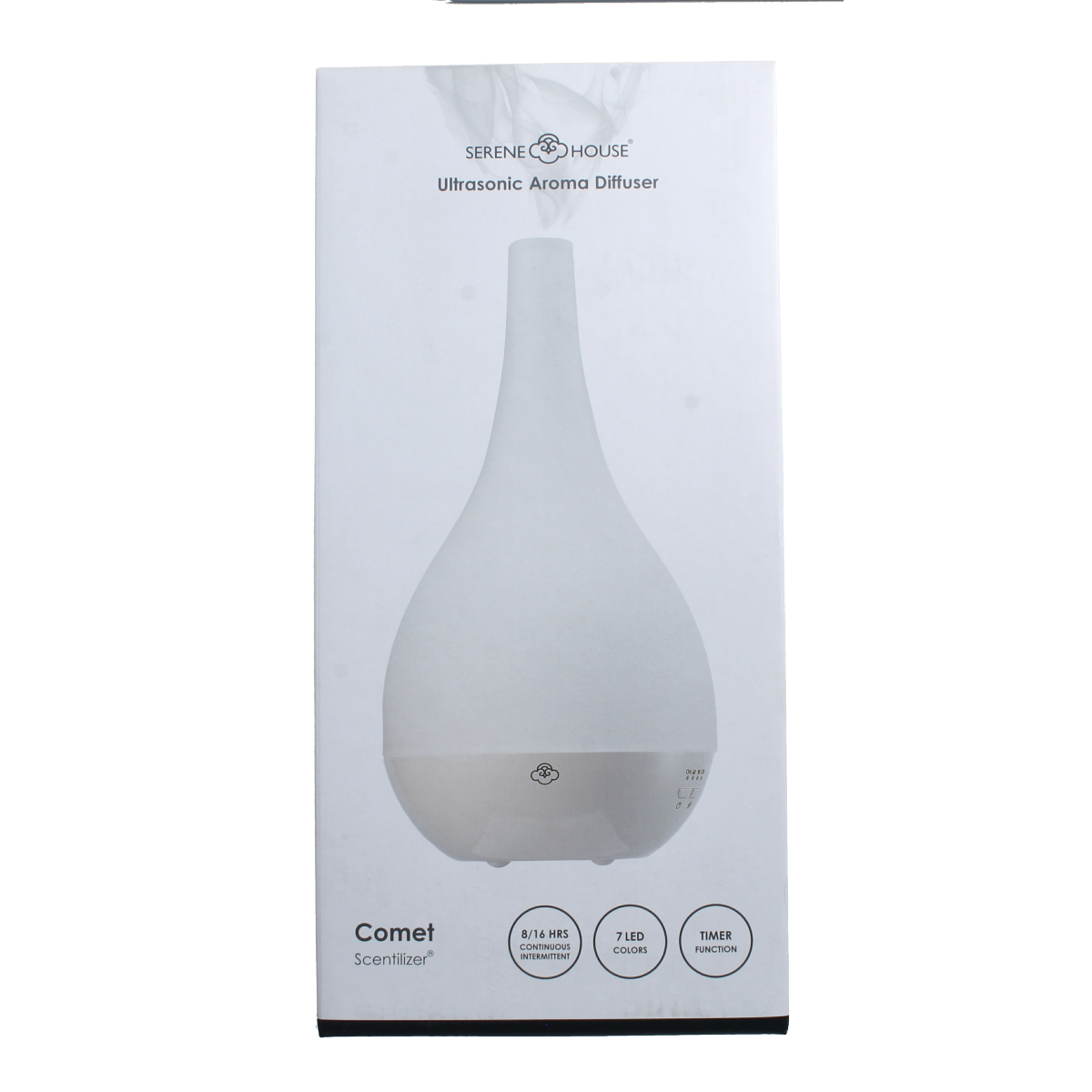 Serene House Aroma diffuser comet wit 1.00 Stuks