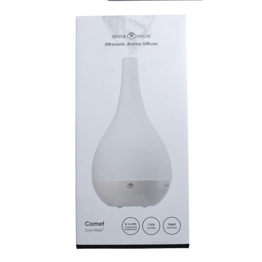 Serene House Aroma diffuser comet wit 1.00 Stuks
