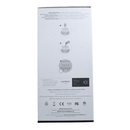 Serene House Aroma diffuser comet wit 1 Stuks