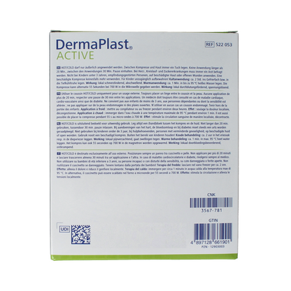 Dermaplast Active hot & cold 12 x 29cm 1 Stuks