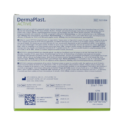 Dermaplast Active cold & hot 13 x 24cm 1 Stuks