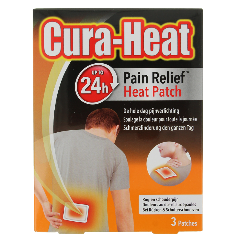 Heat-it Warmtepack rug- en schouder 3 Stuks