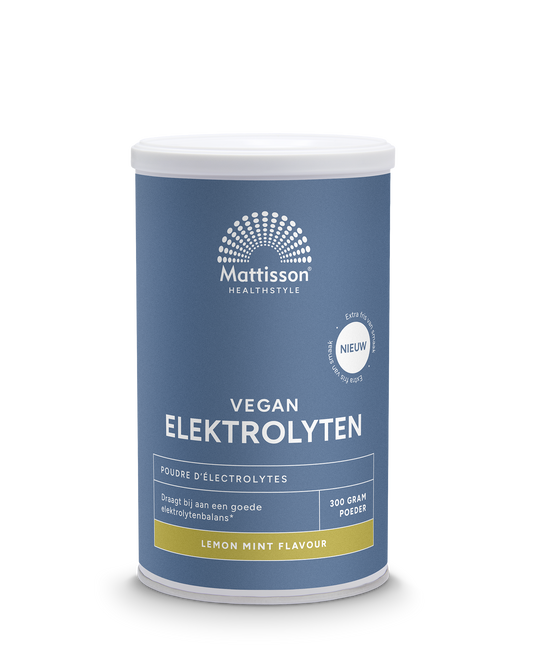 Mattisson Elektrolyten Poeder Lemon Mint 300.00 Gram