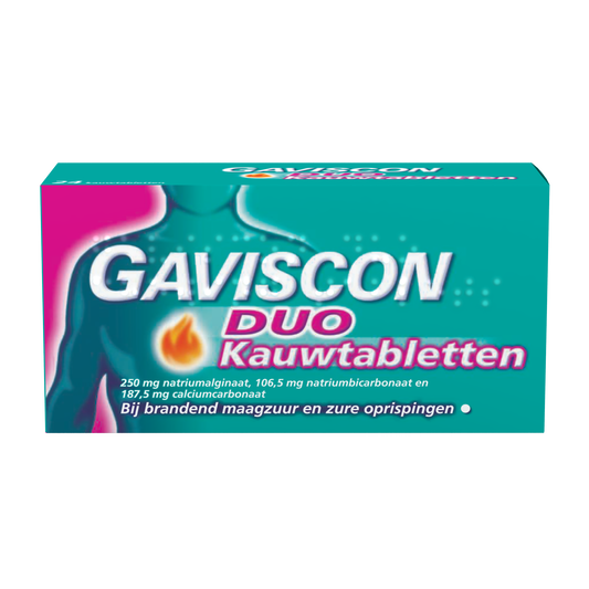 Gaviscon Duo tabletten 24.00 Kauwtabletten