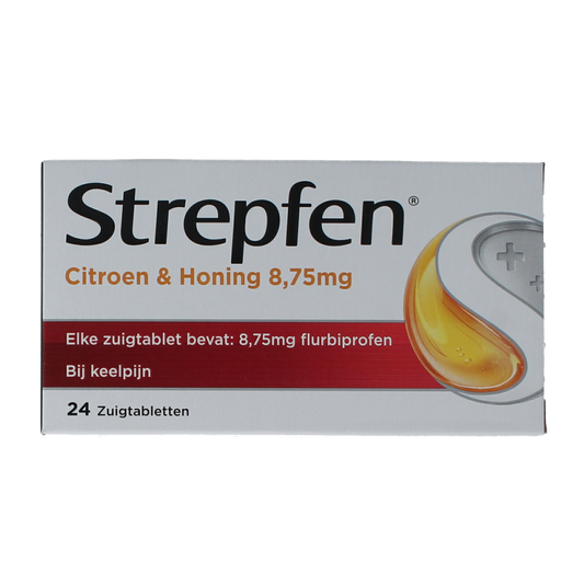 Strepfen Citroen & honing 24.00 Zuigtabletten