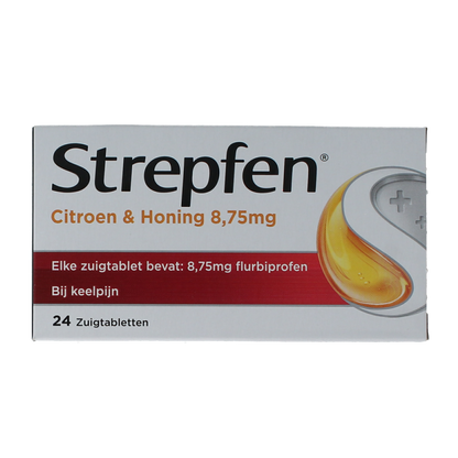 Strepfen Citroen & honing 24.00 Zuigtabletten