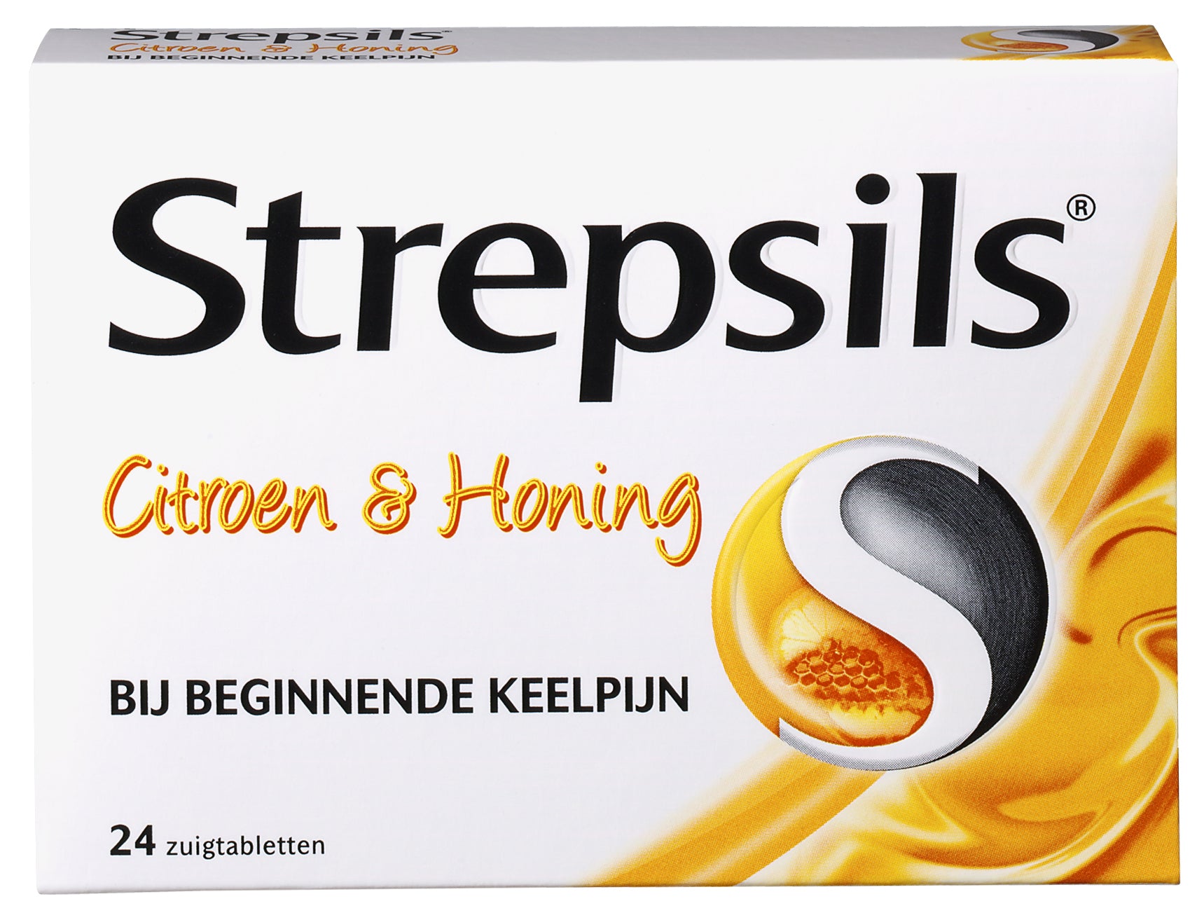 Strepsils Citroen & honing 24 Zuigtabletten