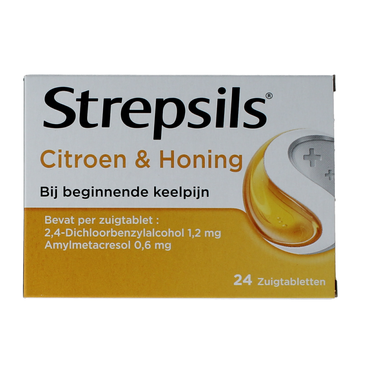 Strepsils Citroen & honing 24.00 Zuigtabletten