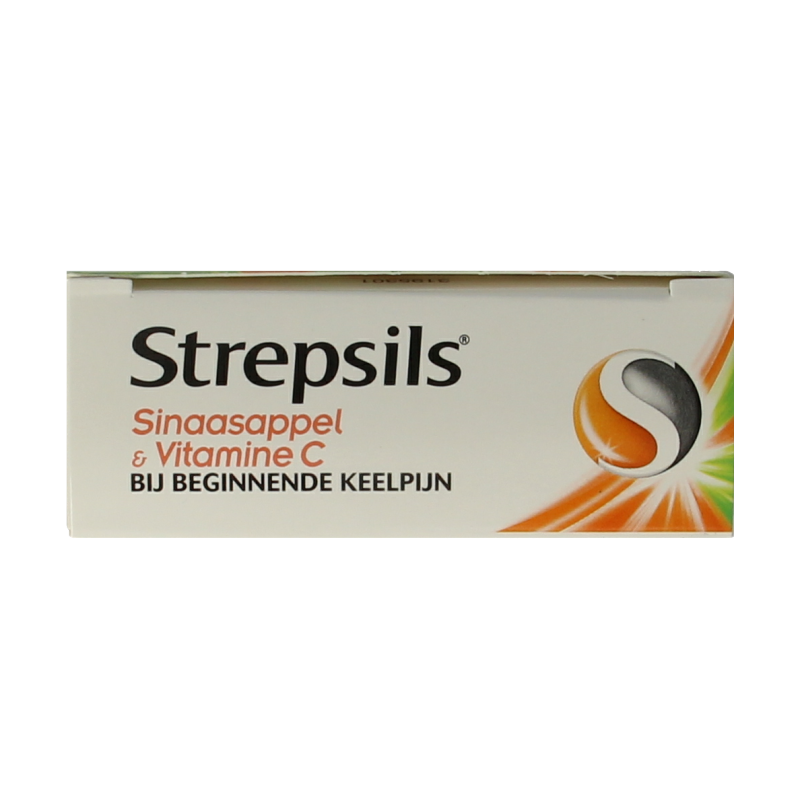 Strepsils Sinaasappel / Vitamine C 36 Zuigtabletten