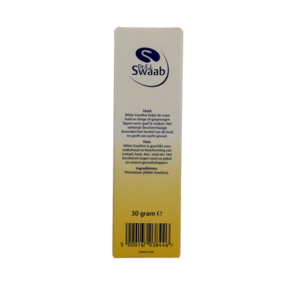 Dr. Swaab Vaseline wit 30 Gram