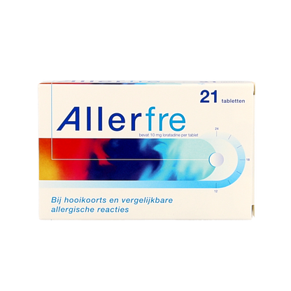 Allerfre Loratadine 10mg 21 Tabletten