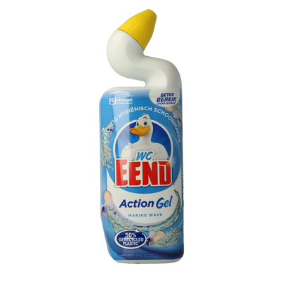 WC Eend Toiletreiniger action gel marine wave 750.00 Milliliter