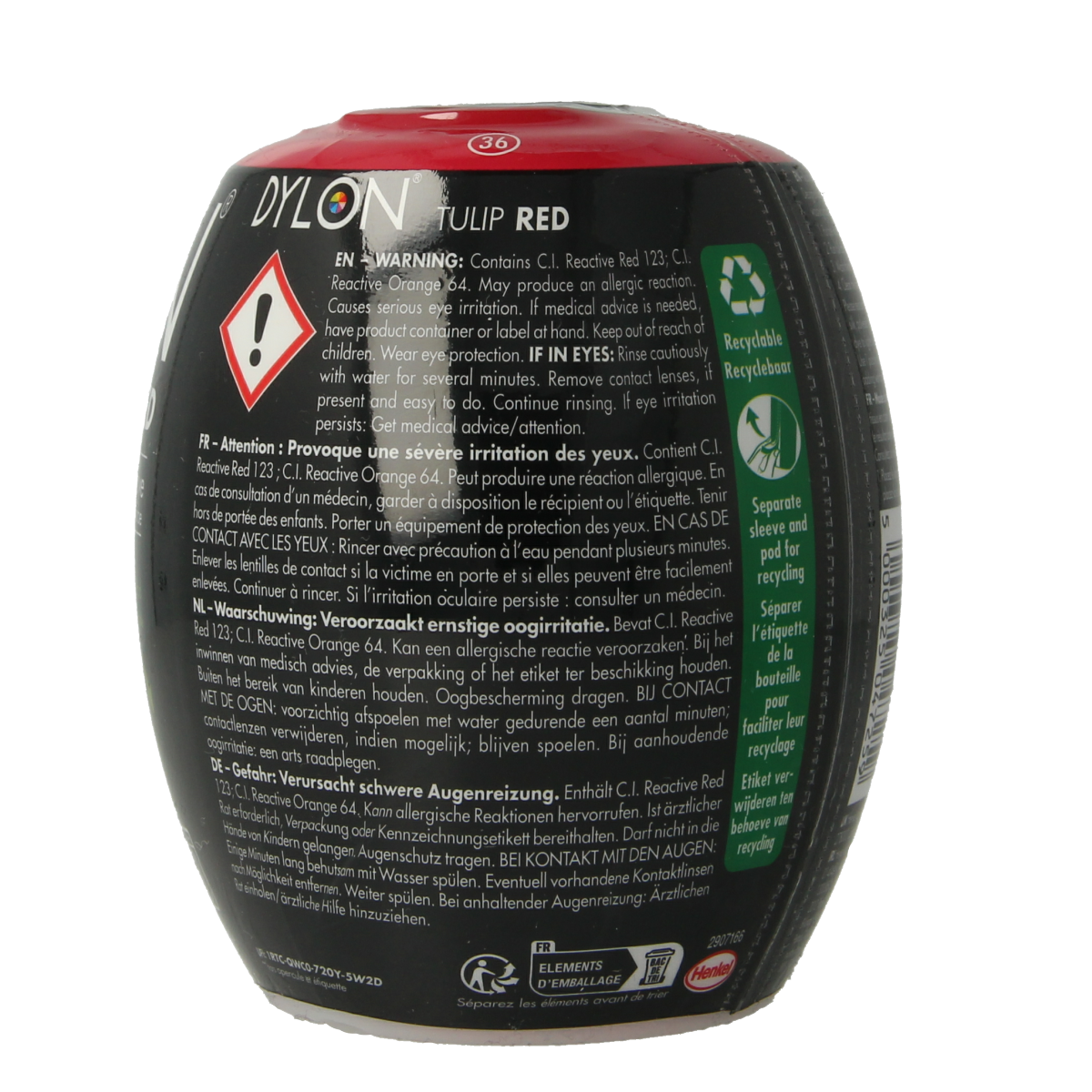 Dylon Pod tulip red 350.00 Gram