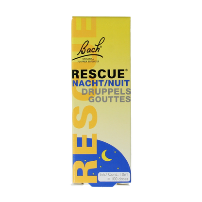 Bach Rescue Rescue remedy nacht druppels 10.00 Milliliter