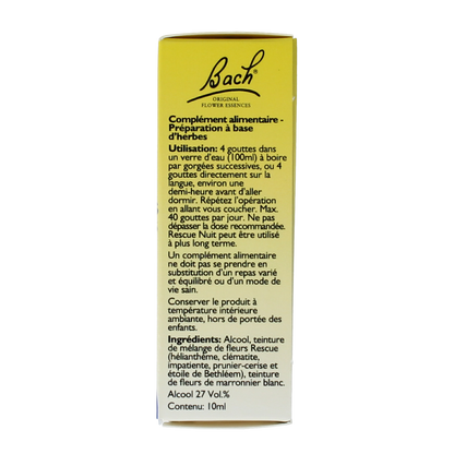 Bach Rescue Rescue remedy nacht druppels 10.00 Milliliter