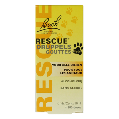 Bach Rescue Rescue pets druppels 10 Milliliter