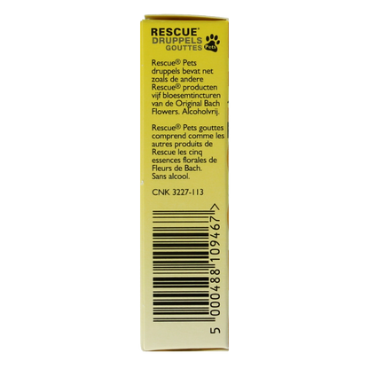 Bach Rescue Rescue pets druppels 10 Milliliter