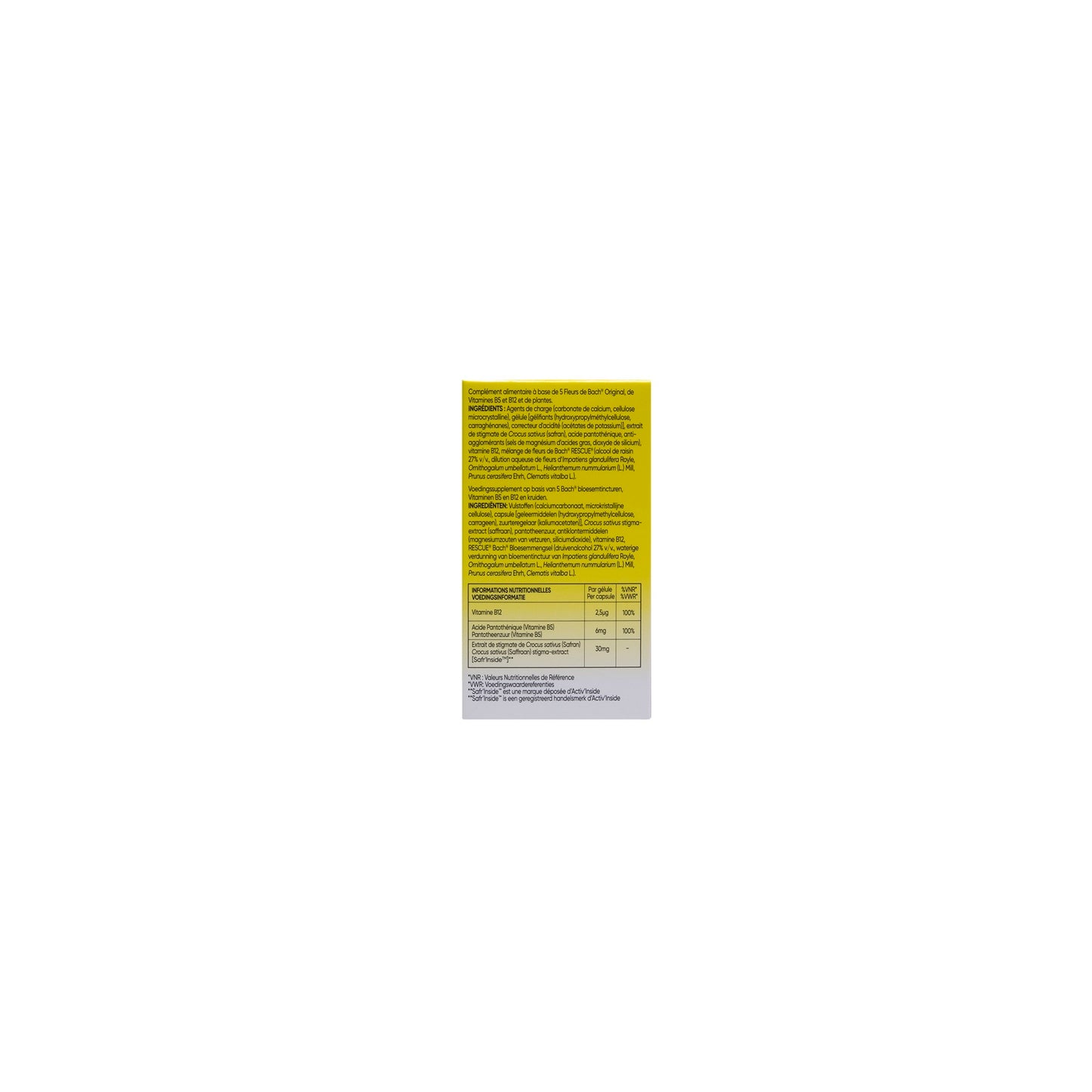 Bach Rescue Rescue balans & positiviteit 30 Capsules