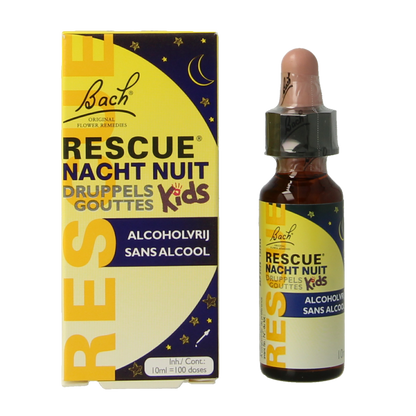 Bach Rescue Rescue kids nacht druppels 10 Milliliter