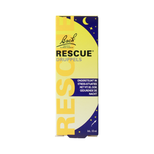 Bach Rescue Nacht druppels zonder alcohol 10.00 Milliliter