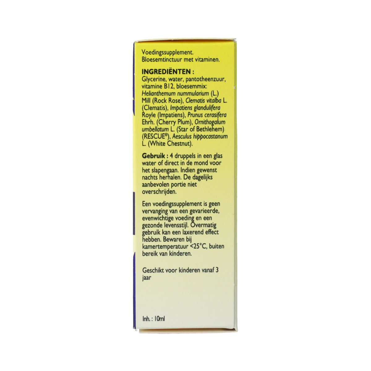 Bach Rescue Nacht druppels zonder alcohol 10.00 Milliliter