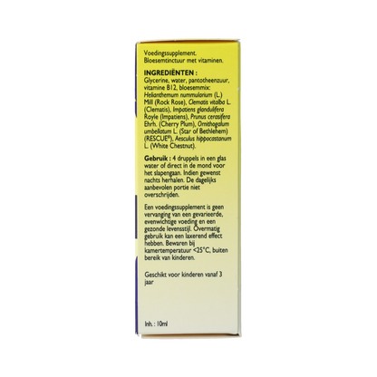 Bach Rescue Nacht druppels zonder alcohol 10.00 Milliliter