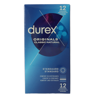 Durex Classic natural 12 Stuks