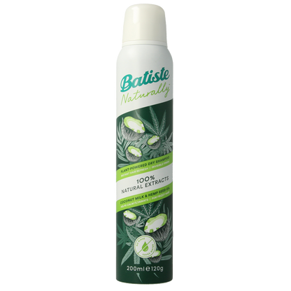 Batiste Droogshampoo coconut milk & hemp seed oil 200 Milliliter