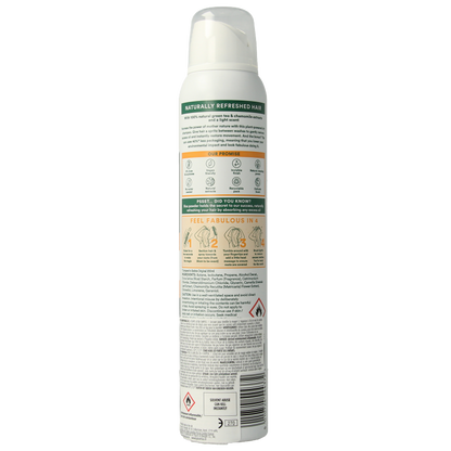 Batiste Droogshampoo green tea & chamomile normaal haar 200 Milliliter