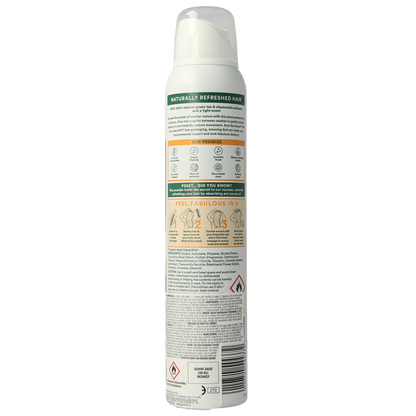 Batiste Droogshampoo green tea & chamomile normaal haar 200.00 Milliliter