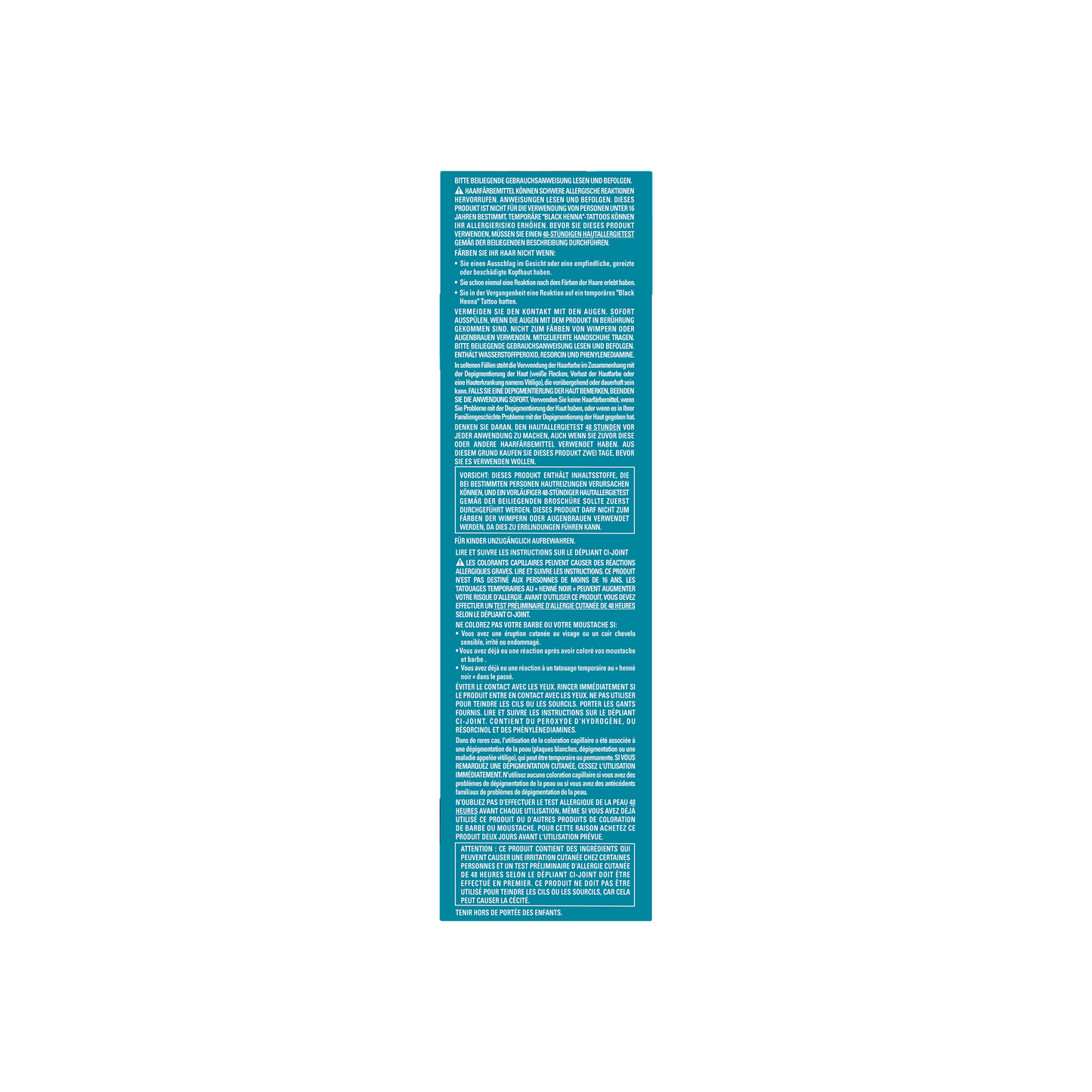 Just For Men Snor & baard donkerbruin M45 24 Gram