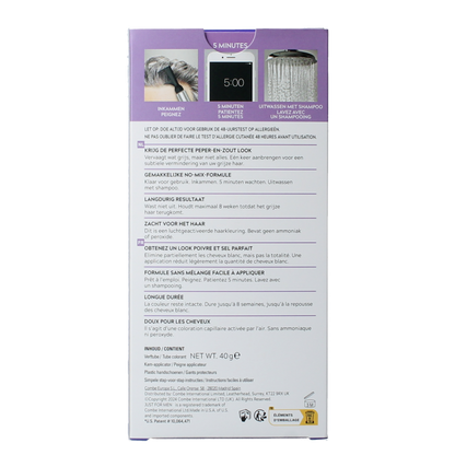 Just For Men Touch of grey T-55 zwart 40 Gram