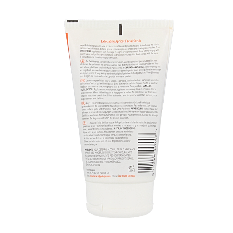 Aapri Gezichtscrub normale/vette huid exfoliating 150 Milliliter