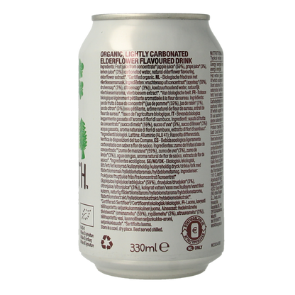 Whole Earth Sparkling elderflower bio 330.00 Milliliter