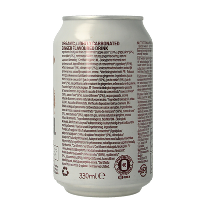 Whole Earth Sparkling ginger bio 330.00 Milliliter