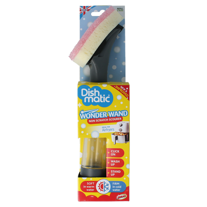 Dishmatic  Wonder wand schoonmaakpons vulbaar 1 Stuks