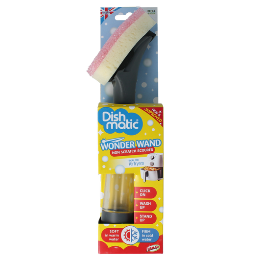 Dishmatic  Wonder wand schoonmaakpons vulbaar 1 Stuks