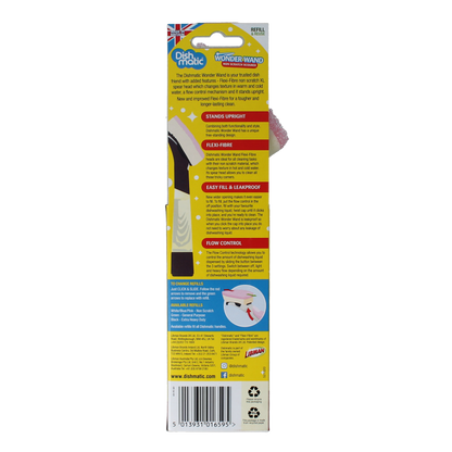 Dishmatic  Wonder wand schoonmaakpons vulbaar 1 Stuks