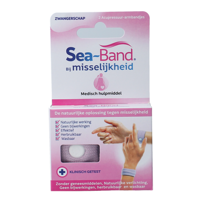Sea Band Polsband mama lila 1.00 Paar