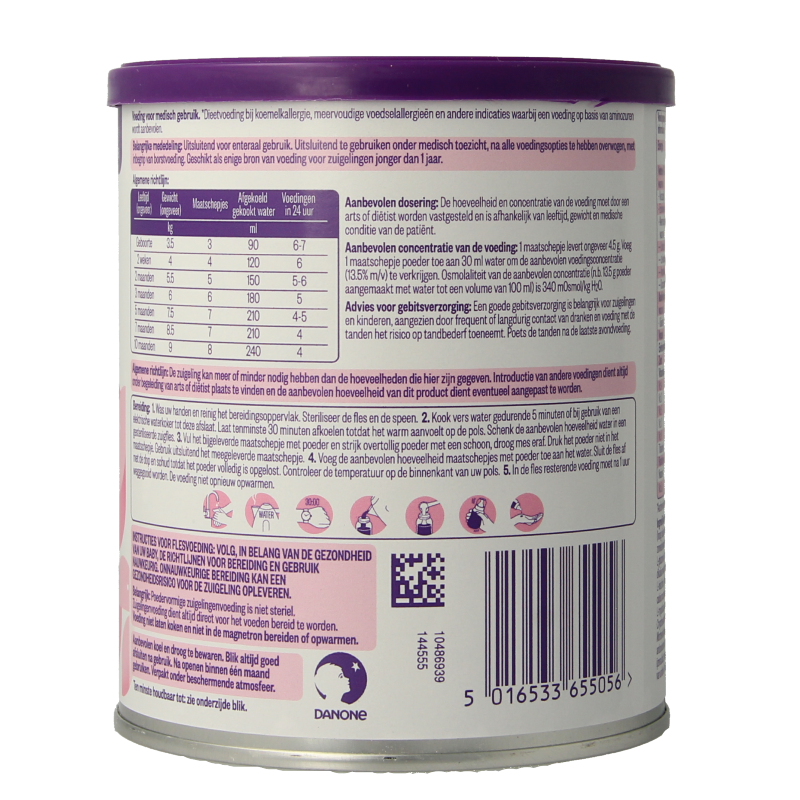 Neocate Dieetvoeding LCP 400 Gram