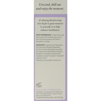 Tisserand Roller ball real calm 10 Milliliter