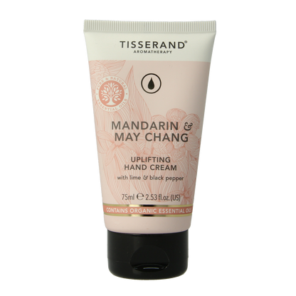 Tisserand Handcreme mandarijn & may chang 75.00 Milliliter