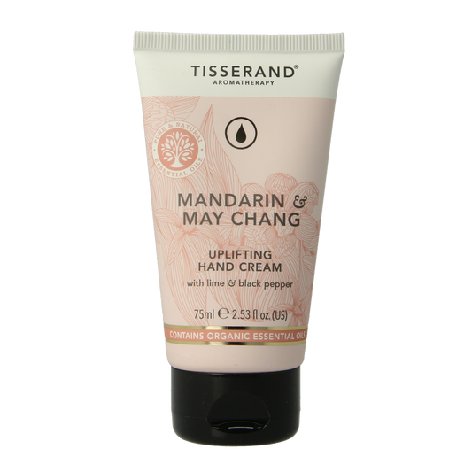 Tisserand Handcreme mandarijn & may chang 75.00 Milliliter