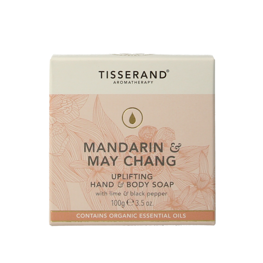 Tisserand Zeep mandarijn & may chang 100 Gram