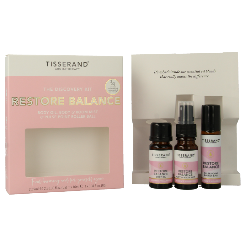 Tisserand Restore balance discovery kit 1 Set